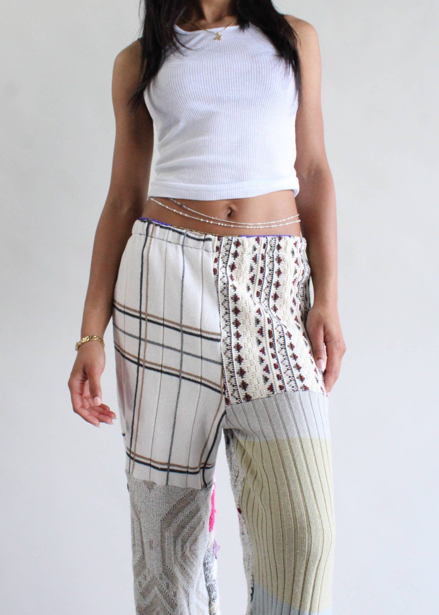 American Recycled Clothing - Upcycled Knit Sweater Pants
