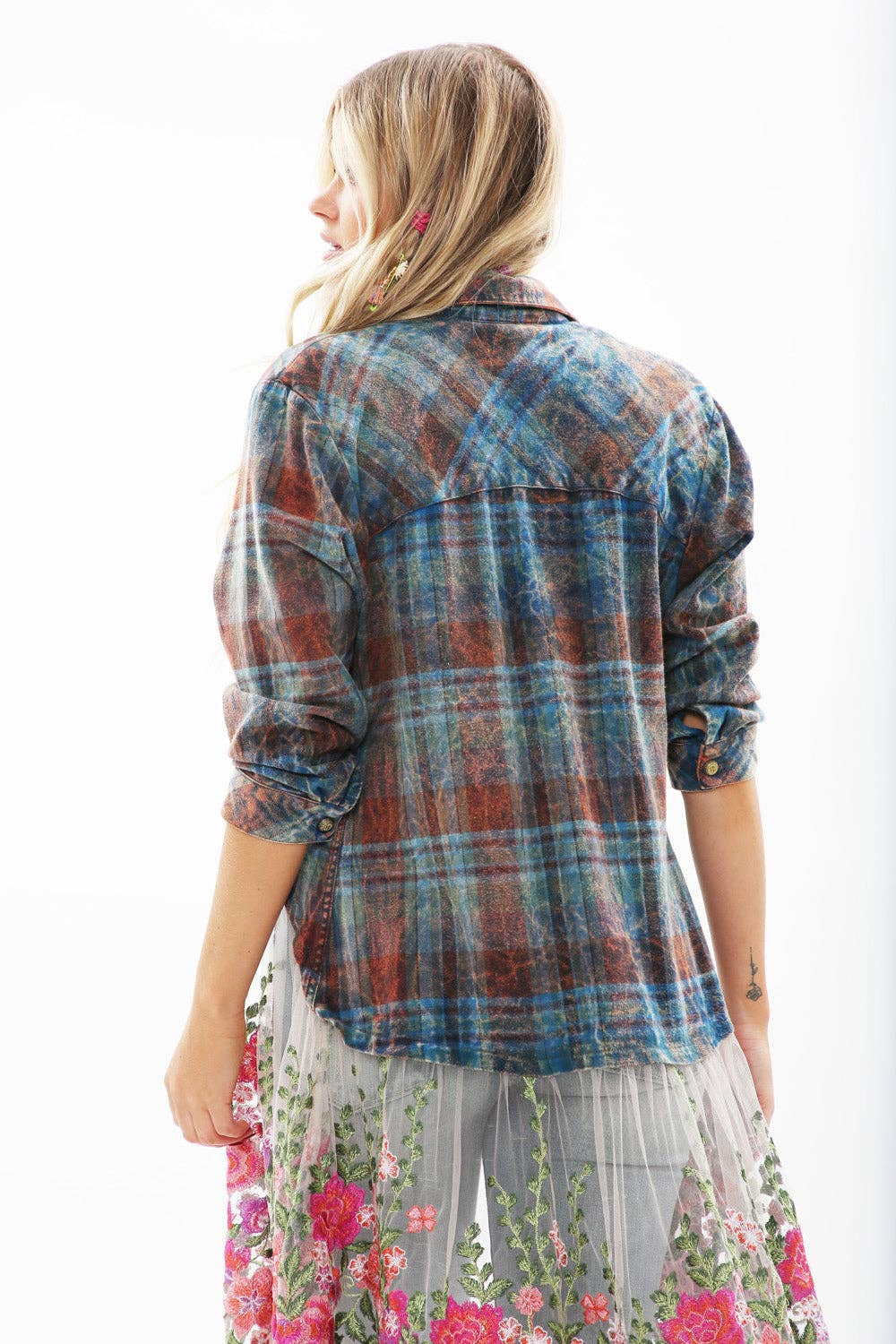 Aratta - Anastasia Maxi Shirt Duster Dress Jacket Top