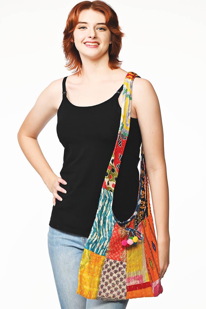 Sevya Handmade - Kantha Jhola Bag
