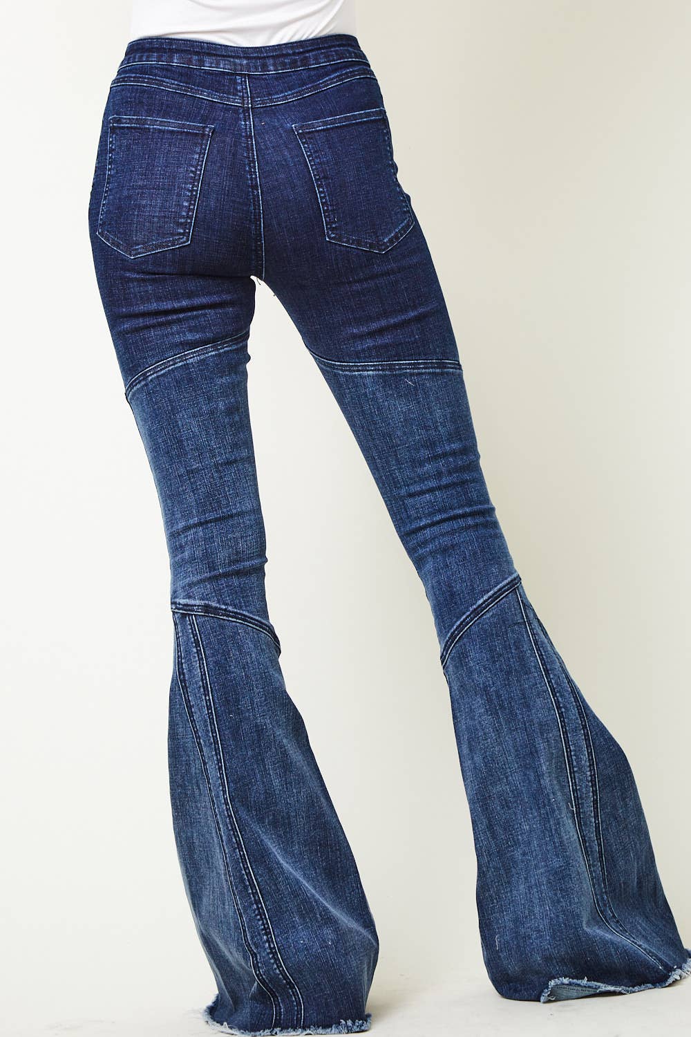 Saints & Hearts OMBRE DENIM FLARED WESTERN DENIM JEANS