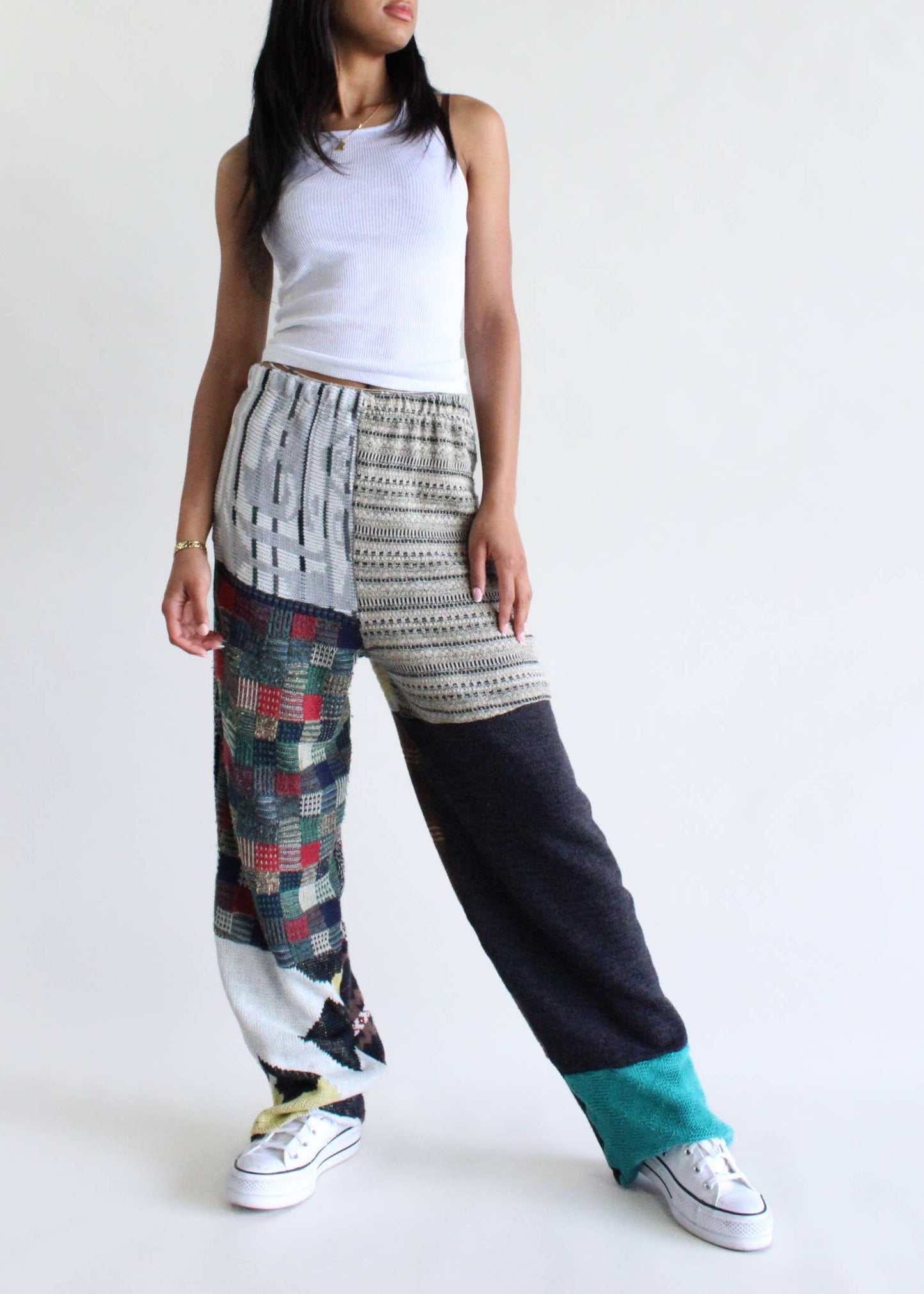 American Recycled Clothing - Upcycled Knit Sweater Pants