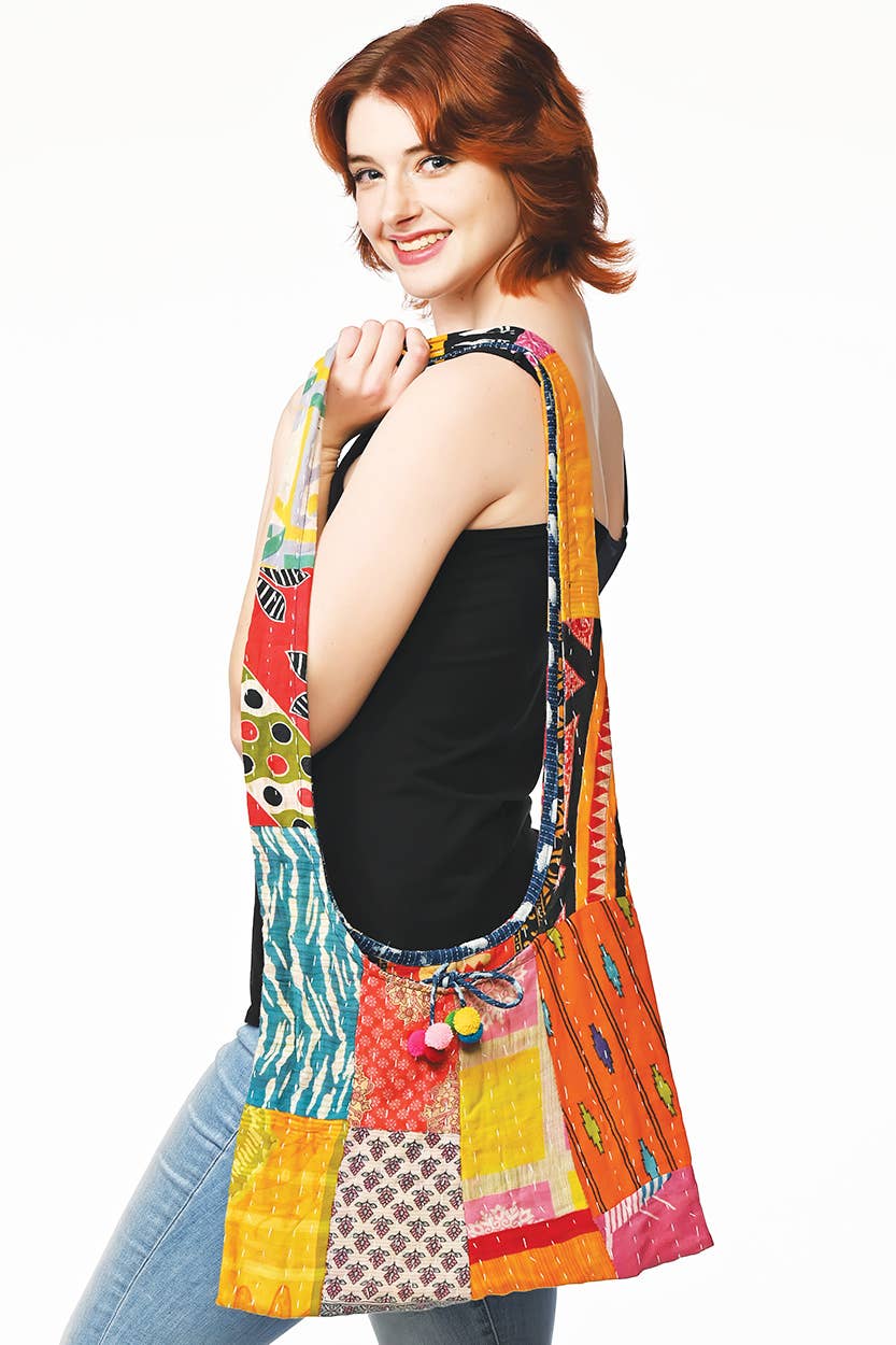 Sevya Handmade - Kantha Jhola Bag