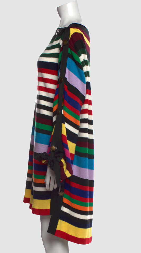 Monse Striped Shift Sweater Dress Medium