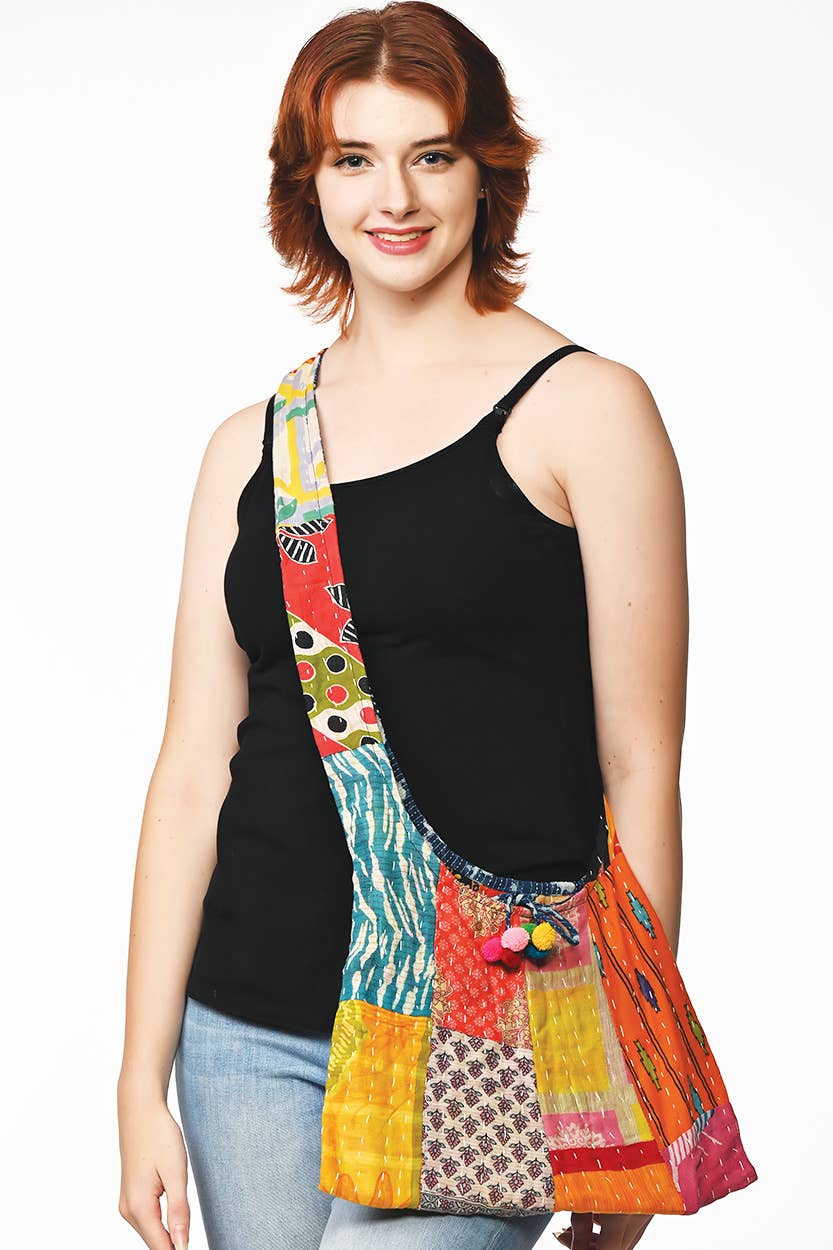 Sevya Handmade - Kantha Jhola Bag