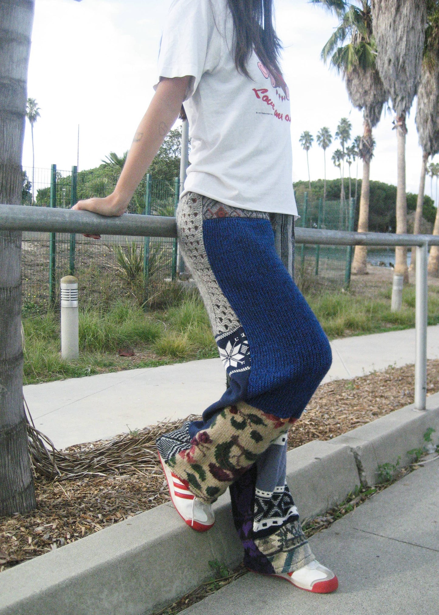 American Recycled Clothing - Upcycled Knit Sweater Pants