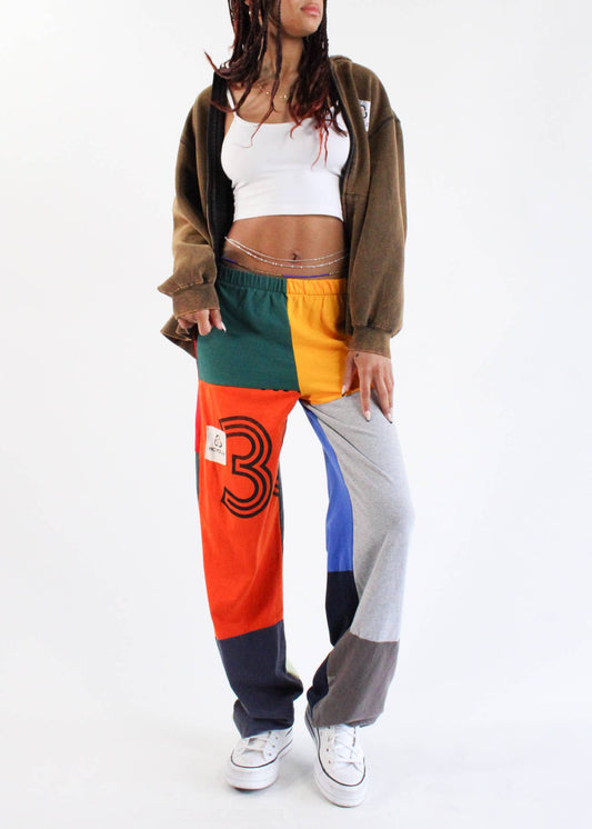 Upcycled Graphic Tee Pants