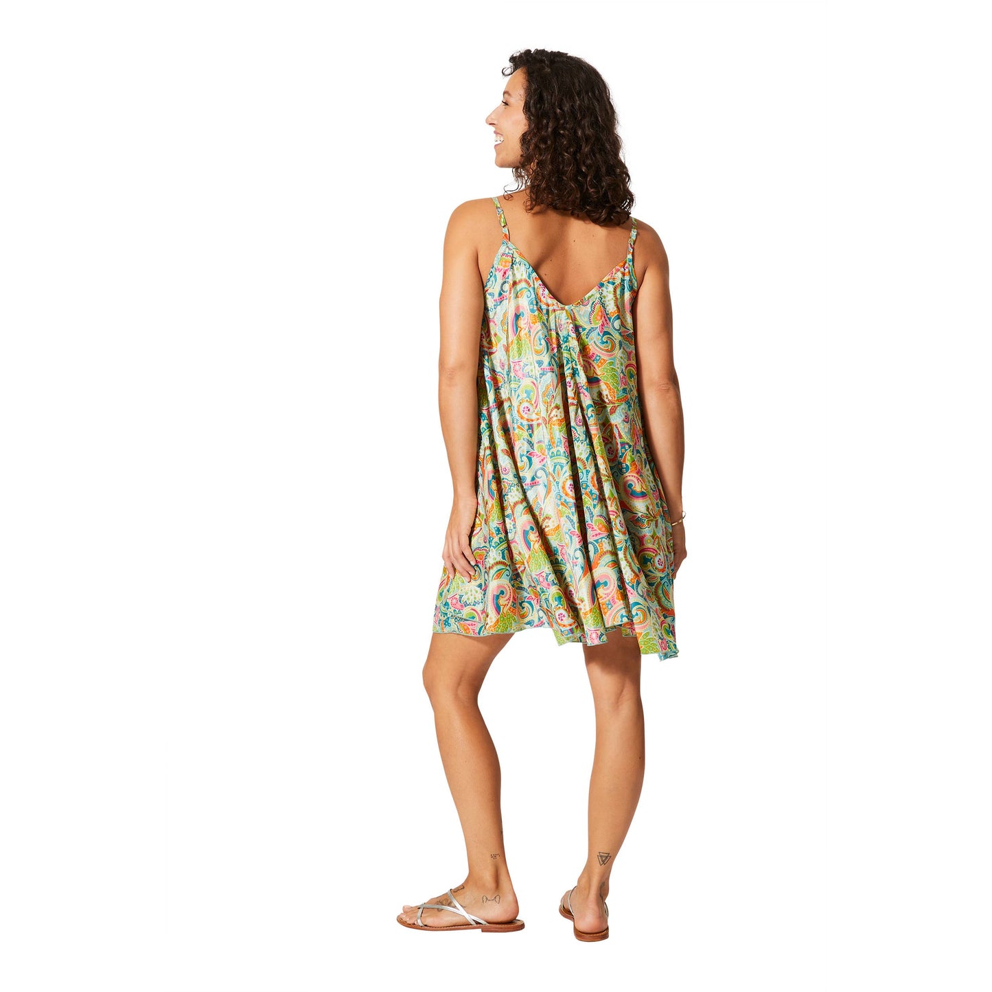 Aller Simplement - SHORT SLEEVELESS SUMMER DRESS / OS