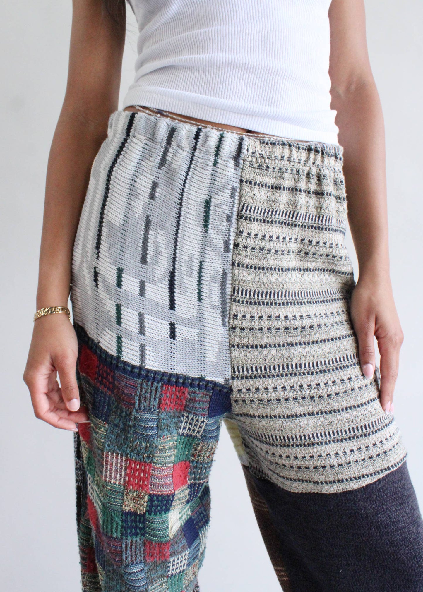 American Recycled Clothing - Upcycled Knit Sweater Pants