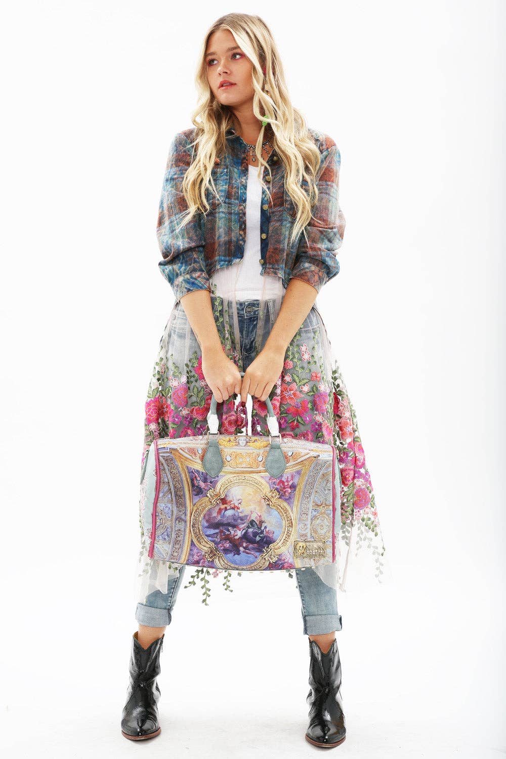 Aratta - Anastasia Maxi Shirt Duster Dress Jacket Top
