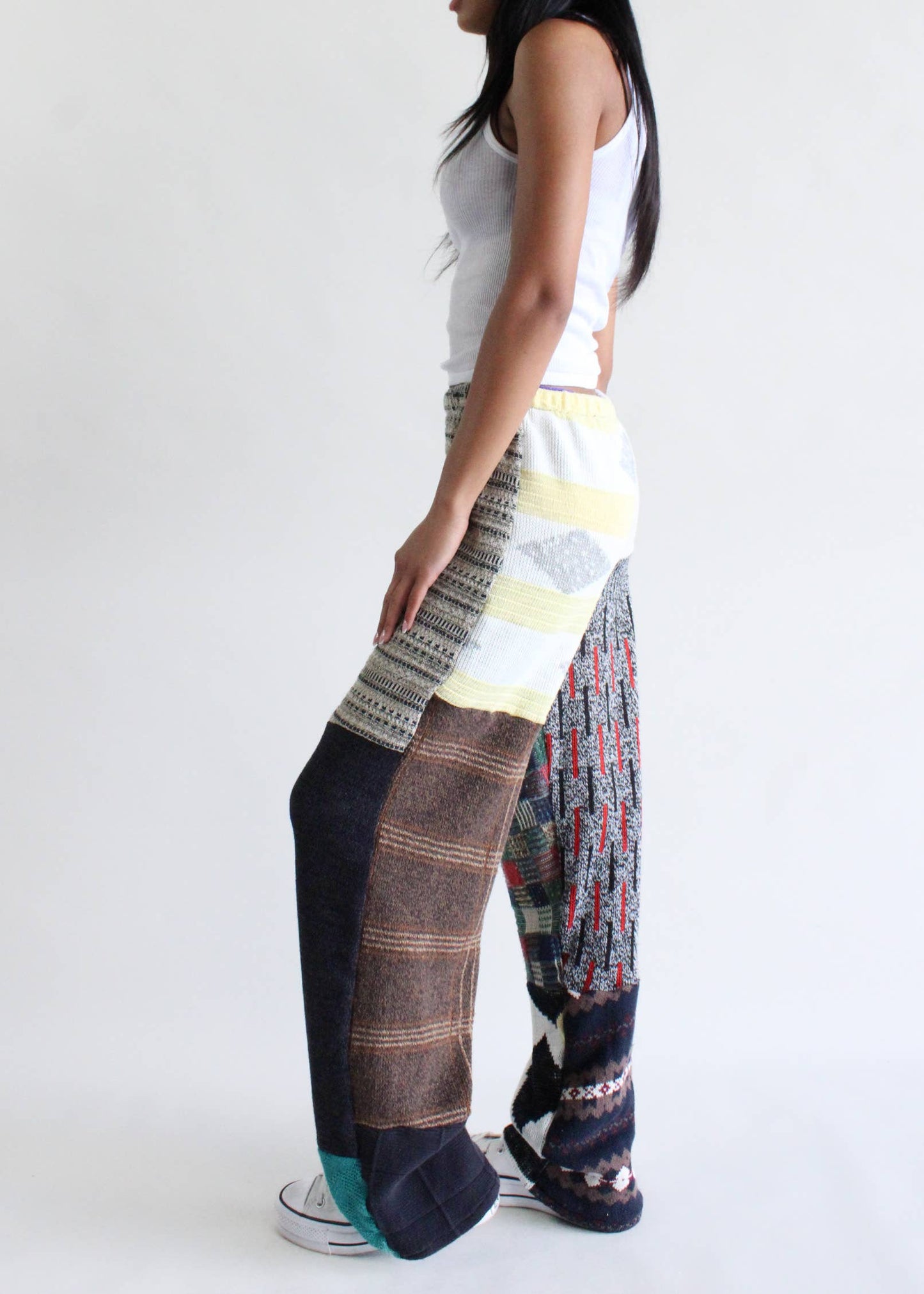 American Recycled Clothing - Upcycled Knit Sweater Pants