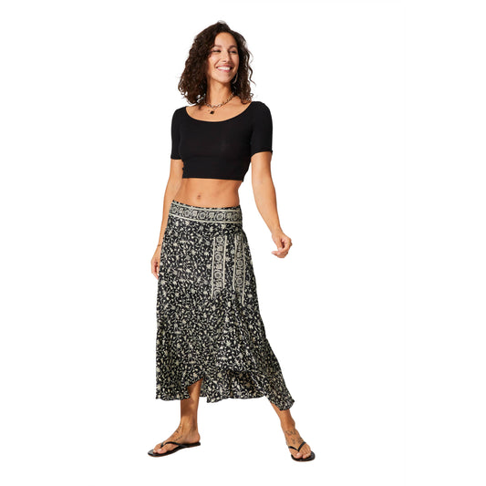 Aller Simplement - MID-LENGTH SUMMER SKIRT / OS