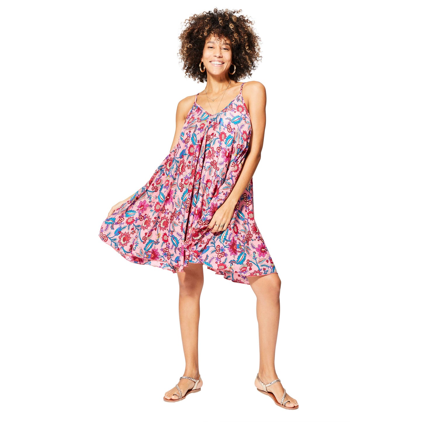 Aller Simplement - SLEEVELESS SHORT SUMMER DRESS / OS