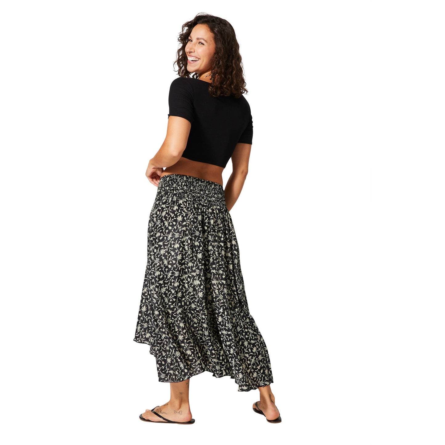 Aller Simplement - MID-LENGTH SUMMER SKIRT / OS