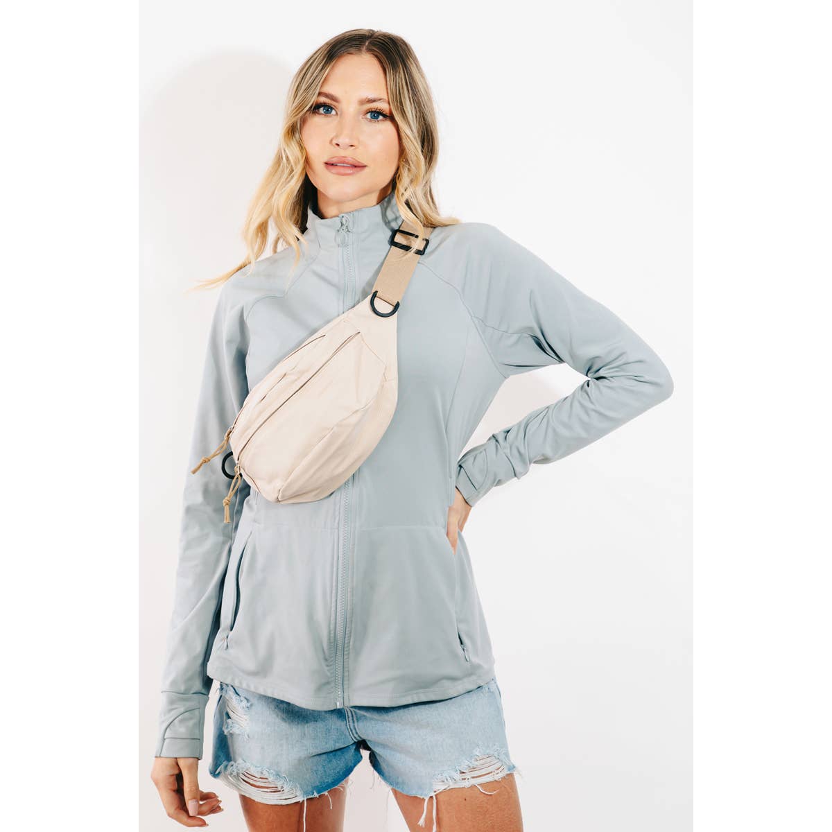 Collections by Fame Accessories - Large Lightweight Fanny Pack Bag