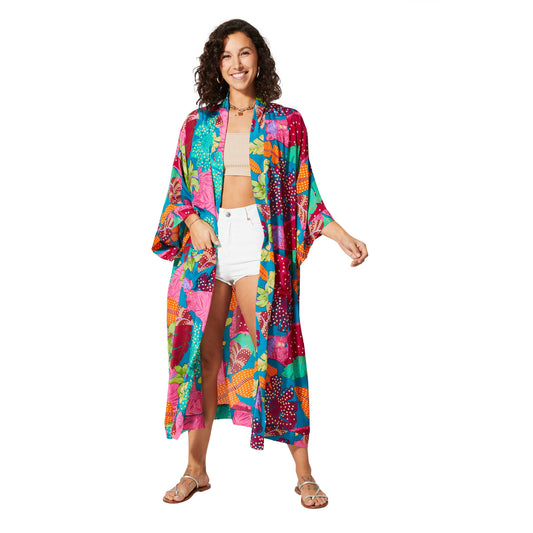 Aller Simplement - KIMONO SUMMER 3/4 SLEEVES / OS
