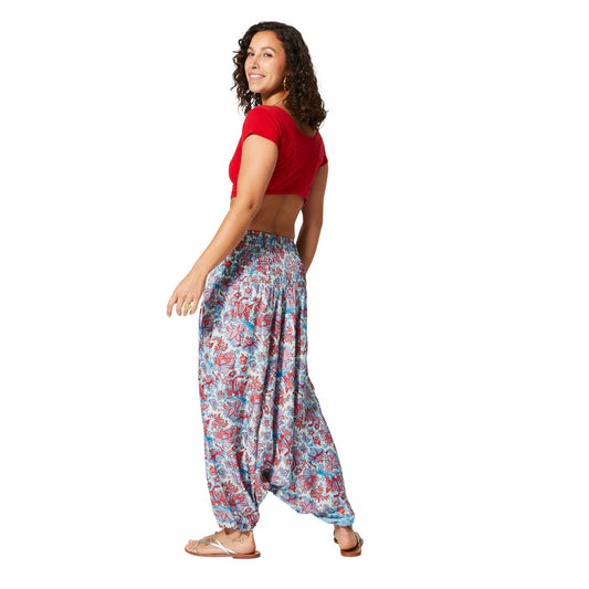 Aller Simplement - 3 IN 1 SUMMER CONVERTIBLE PANTS TUNIC ROMPER/ OS