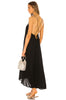 9seed - SEYCHELLES cross back maxi in core cotton: Black / OS