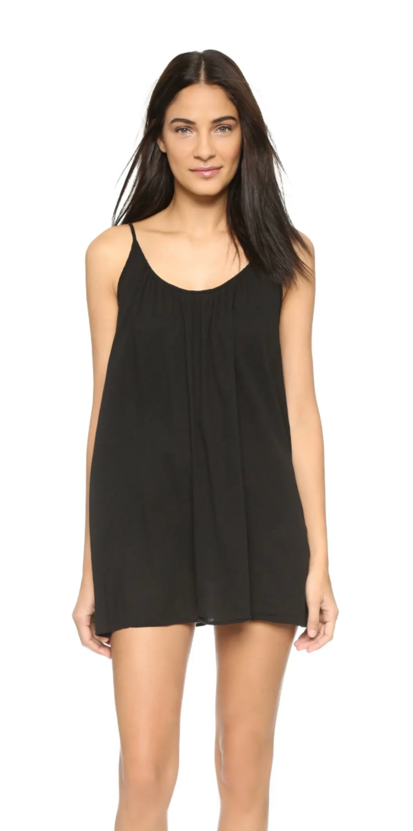 9seed - ST BARTS low back mini in core cotton: Black / OS