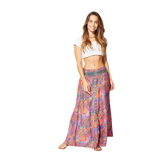 Aller Simplement - LONG SUMMER SKIRT MAXI / OS