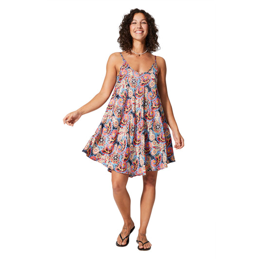 Aller Simplement - SLEEVELESS SHORT SUMMER DRESS L/XL