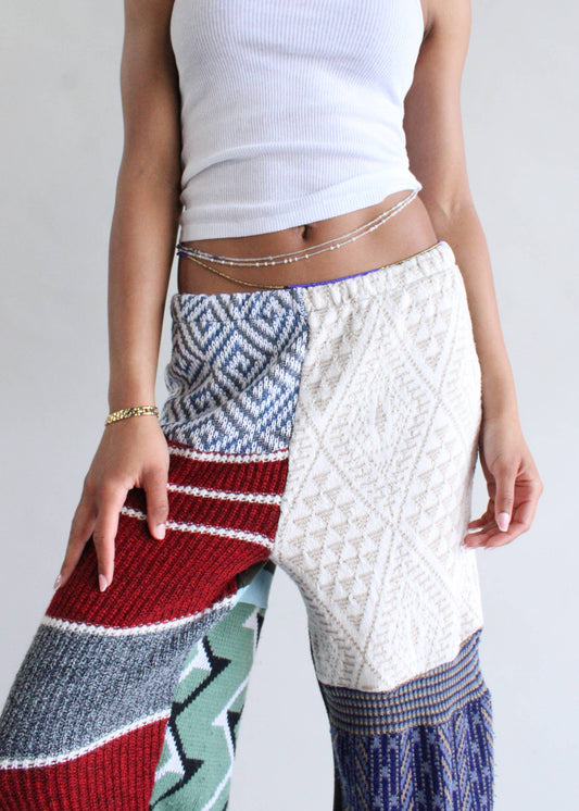 American Recycled Clothing - Upcycled Knit Sweater Pants