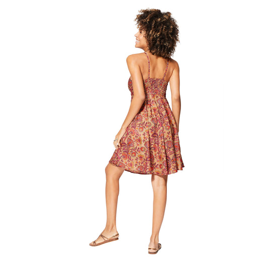 Aller Simplement - SLEEVELESS SHORT SUMMER DRESS L/XL